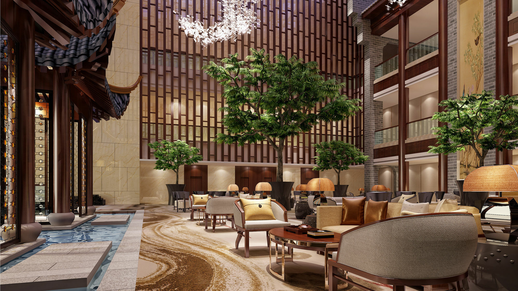 Chengdu Cynn Hotel Exterior foto